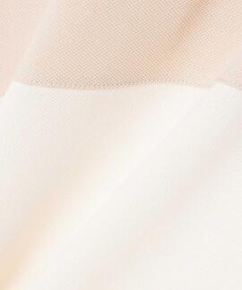 POLO DE PIQUÉ REGULAR FIT CON BLOQUES DE COLOR BEIGE Y CAMEL