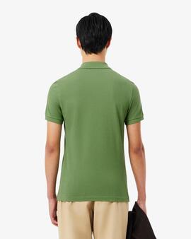 POLO LACOSTE SLIM FIT 02M VERDE