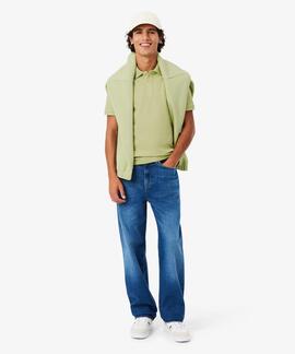 POLO LACOSTE SLIM FIT UYB VERDE