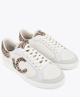 DEPORTIVA CON LOGO Y DETALLES ANIMAL PRINT CRUDO M