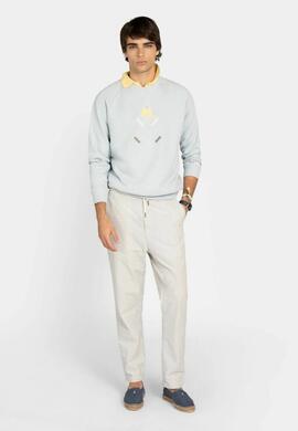 SUDADERA VERMONT SKY BLUE