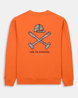 SUDADERA RANGER RETRO ORANGE