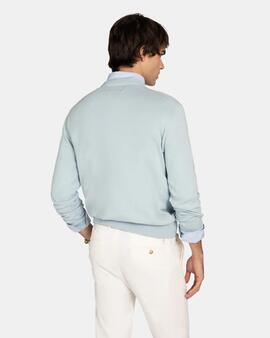 JERSEY ICON R NECK COLORS BLUE CLOUD