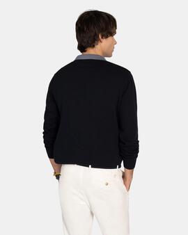 JERSEY ICON R NECK NAVY BLUE