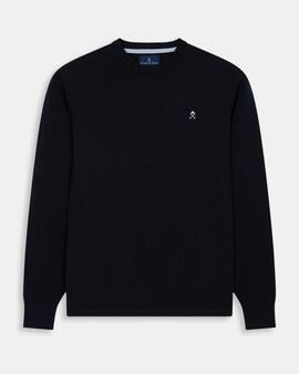 JERSEY ICON R NECK NAVY BLUE