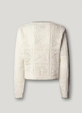 JERSEY CALADO KAS SWEATER 807 ANTIQUE WHITE