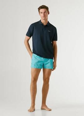 BAÑADOR SURF SWIMSHORT 517 LIGHT TURQUOISE BLUE