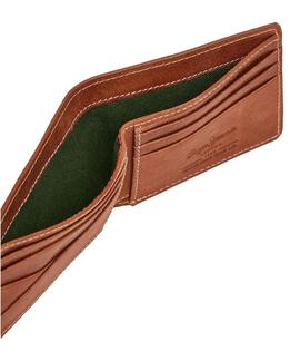 CARTERA KEANU WALLET TOBACCO BROWN