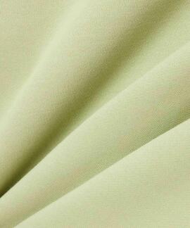 SUDADERA DE FELPA DE CORTE CLÁSICO VERDE CLARO