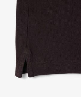 POLO LACOSTE SLIM FIT 3LA MARRÓN