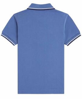 POLO TWIN TIPPED M3600 89A BLUE AS / WHITE NINE / BLUE TENNI