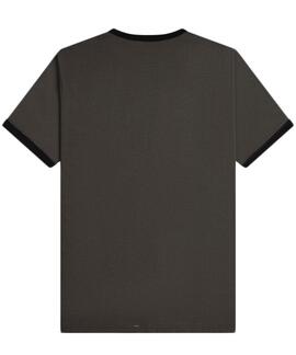 CAMISETA RINGER FIELD GREEN / BLACK