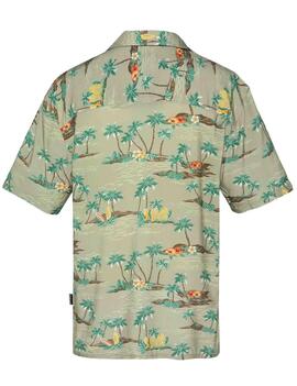 CAMISA MANGA CORTA HAWAIANA LIGERA SHCAPRI SAGE CABANA