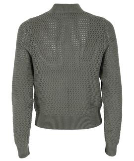 JERSEY DE PUNTO CALADO CON APLIQUES DE PEDRERÍA CO