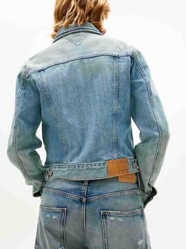 CAZADORA CLASSIC TRUCKER REGULAR FIT BJ8012 DENIM LIGHT