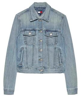 CAZADORA CLASSIC TRUCKER REGULAR FIT BJ8012 DENIM LIGHT