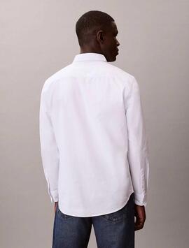 CAMISA CLÁSICA LISA DE OXFORD CON BOTONES REGULAR FIT BRILLA