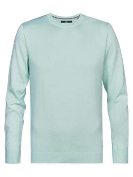 JERSEY DE PUNTO CUELLO REDONDO REGULAR FIT COOL MINT