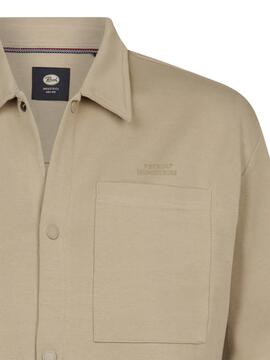 SOBRECAMISA CAMINO RELAXED FIT LIGHT TAN