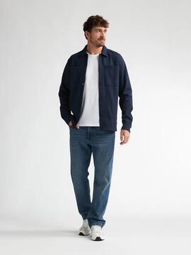 SOBRECAMISA CAMINO RELAXED FIT NAVY BLUE