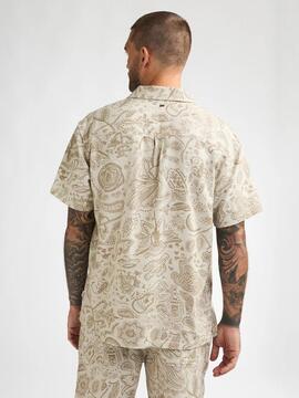 CAMISA MANGA CORTA RENEGADE RELAXED FIT SEASHELL
