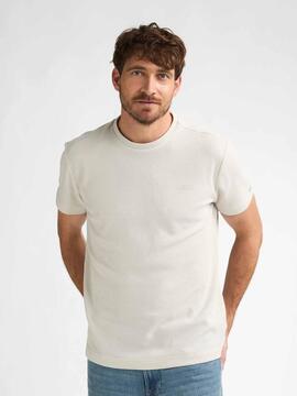 CAMISETA TEXTURIZADA REGULAR FIT SEASHELL