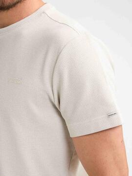 CAMISETA TEXTURIZADA REGULAR FIT SEASHELL