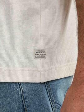 CAMISETA TEXTURIZADA REGULAR FIT SEASHELL