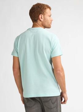 CAMISETA TEXTURIZADA REGULAR FIT COOL MINT