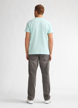 CAMISETA TEXTURIZADA REGULAR FIT COOL MINT