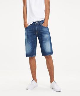 BERMUDA VAQURERA RONNIE SHORT REGULAR FIT EN DENIM AZUL