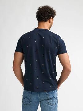 CAMISETA LAVA REGULAR FIT NAVY BLUE