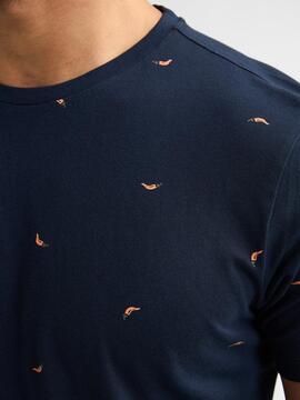 CAMISETA LAVA REGULAR FIT NAVY BLUE