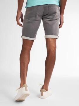PANTALÓN CORTO VAQUERO JACKSON SLIM FIT LIGHT GREY