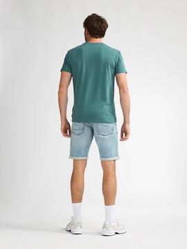 PANTALÓN CORTO VAQUERO JACKSON SLIM FI LIGHT STONE