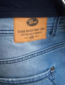 PANTALÓN CORTO VAQUERO JACKSON SLIM FIT MEDIUM INDIGO