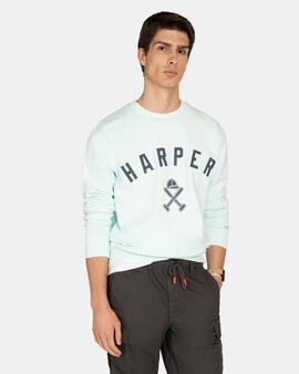 SUDADERA NEW ENGLAND GREEN MIST