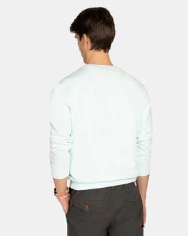 SUDADERA NEW ENGLAND GREEN MIST