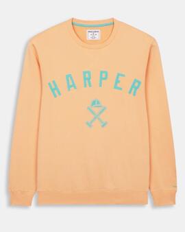 SUDADERA NEW ENGLAND CORAL PEACH