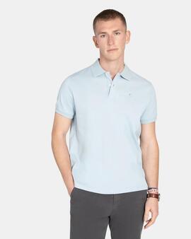 POLO RETRO SOFT SKY BLUE