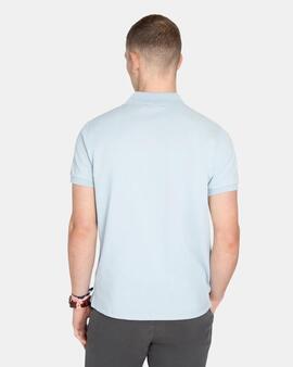 POLO RETRO SOFT SKY BLUE