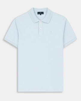POLO RETRO SOFT SKY BLUE