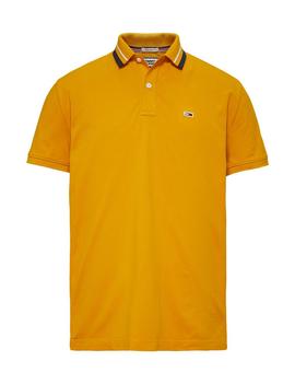 TJM TOMMY CLASSICS STR POLO REGULAR FIT R. YELLOW