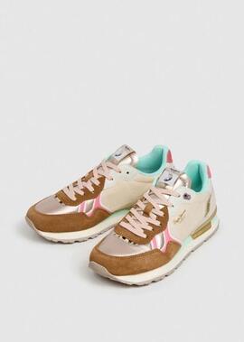 ZAPATILLAS BRIT GLEN W 857 CARAMEL BEIGE