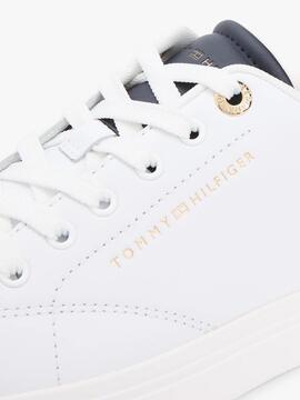 ZAPATILLAS DE PIEL CON LOGO METALIZADO RWB