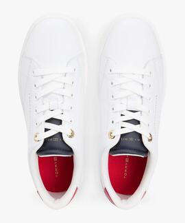 ZAPATILLAS DE PIEL CON LOGO METALIZADO RWB