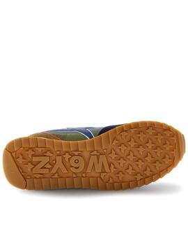 ZAPATILLAS JET-M SUEDE / NYLON BLUE-MILITARE-CELESTE