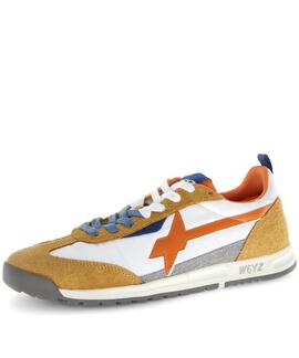 ZAPATILLAS KEY-M SUEDE / NYLON SAND-WHITE