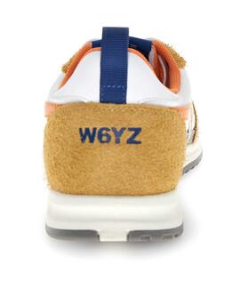 ZAPATILLAS KEY-M SUEDE / NYLON SAND-WHITE