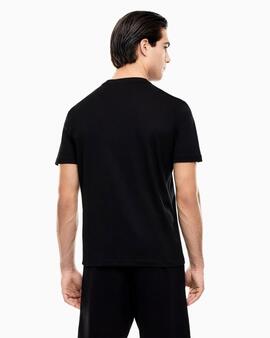 CAMISETA CUELLO REDONDO EA7 VISIBILITY BLACK